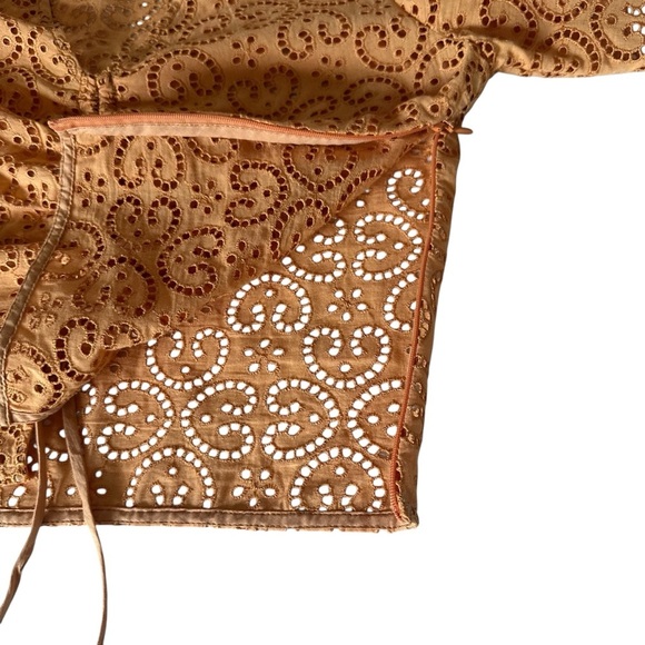 SANDRO LIVIO BRODERIE ANGLAISE TOP SIZE MEDIUM - Picture 8 of 16